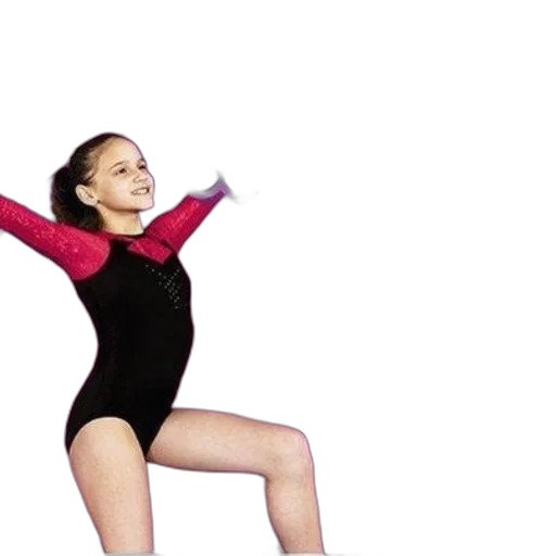 photorealistic, 3d render, girl, gymnastics, outfit, featured, cover, competition transparent PNG cut-out