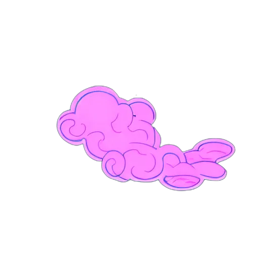 creature, dragon, hair, staff transparent PNG cut-out