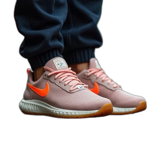 shoes, 3d render, photorealistic, pastel transparent PNG cut-out