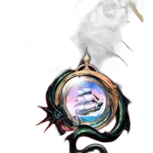 dragon, mask, jewelry, staff, concept art, fantasy art, watercolor, photorealistic transparent PNG cut-out