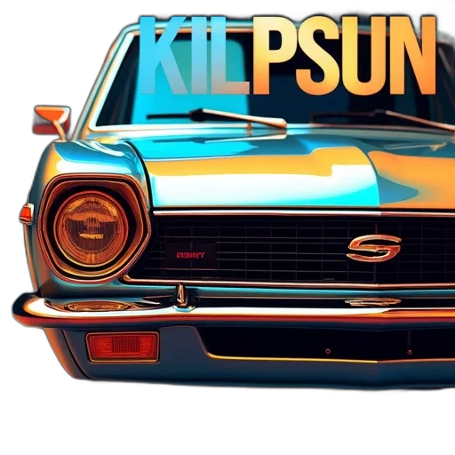 car, photorealistic, concept art, 3d render, pixel art, second, image, close-up transparent PNG cut-out