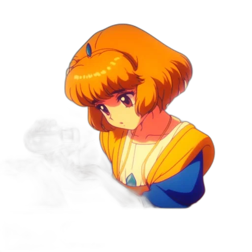 staff, mask, face, jacket, pixel art, concept art, vaporwave, anime transparent PNG cut-out