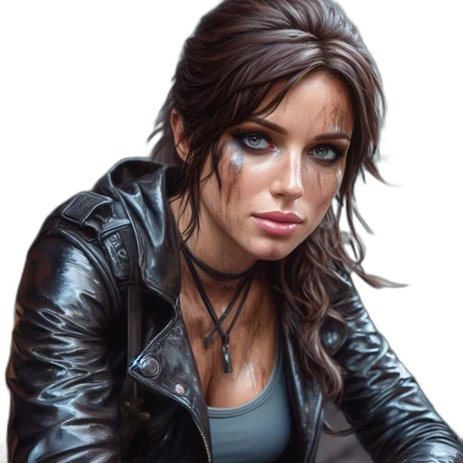 jacket, face, photorealistic, comic book art, concept art, fantasy art, dark, blue transparent PNG cut-out