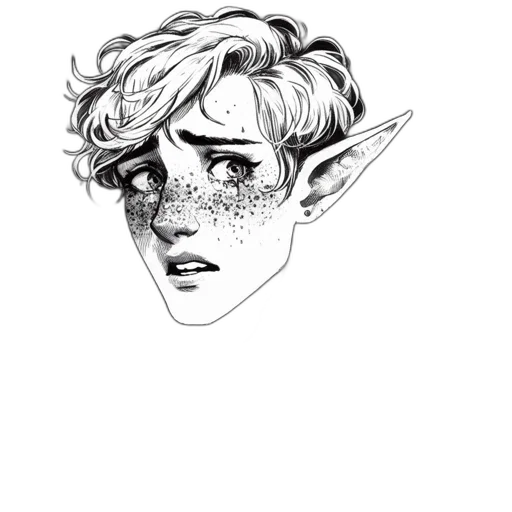 mask, face, creature, fantasy art, concept art, pixel art, watercolor, monochrome transparent PNG cut-out