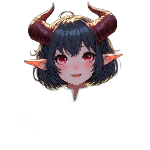 dragon, crown, face, hat, fantasy art, anime, pixel art, concept art transparent PNG cut-out