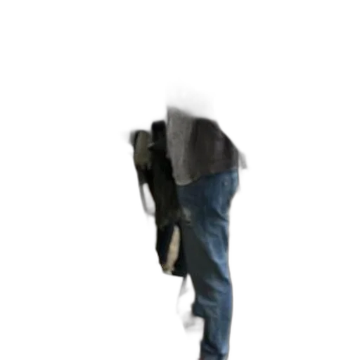 jacket, staff, hat, robot, 3d render, concept art, photorealistic, person transparent PNG cut-out