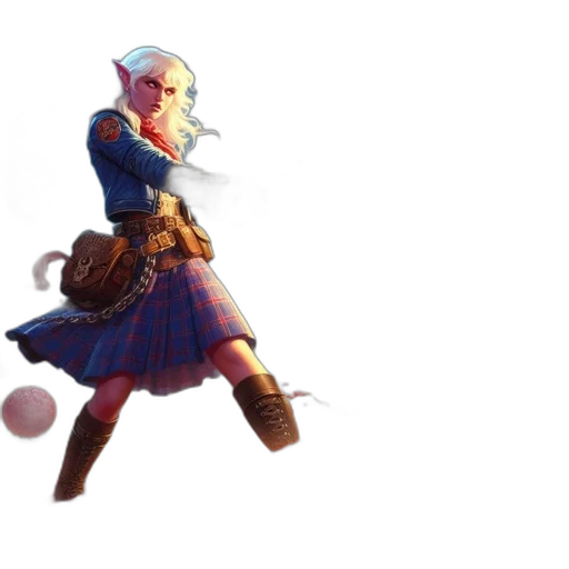 dress, sword, weapon, staff, concept art, fantasy art, pixel art, 3d render transparent PNG cut-out