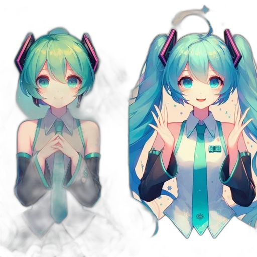 mask, jewelry, anime, pixel art, 3d render, concept art, pastel, blue transparent PNG cut-out