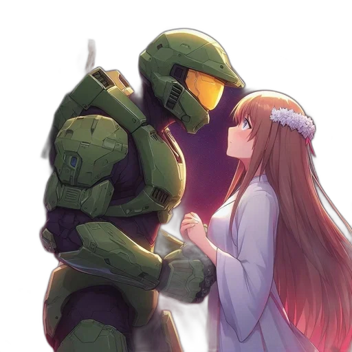 robot, weapon, creature, sword, anime, concept art, pixel art, watercolor transparent PNG cut-out