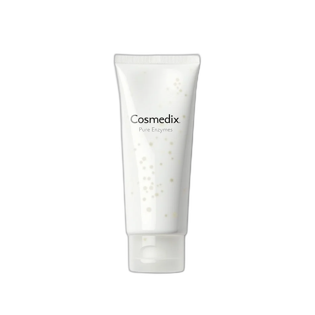 white, cosmetic, product, brand, name, cosmedix, phrase, pure transparent PNG cut-out