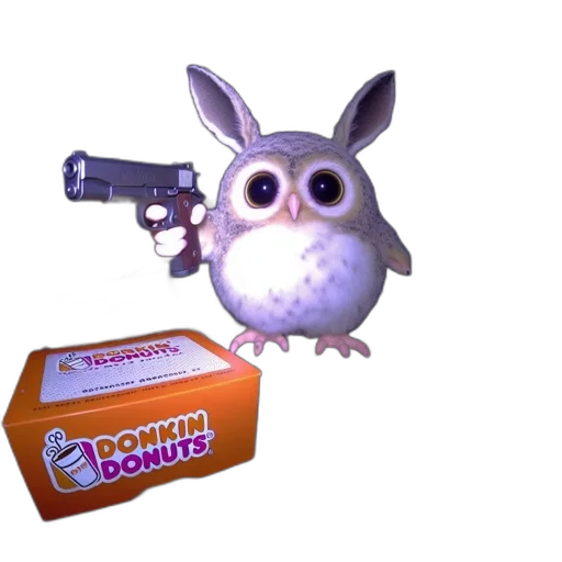 weapon, animal, food, creature, 3d render, concept art, vaporwave, photorealistic transparent PNG cut-out
