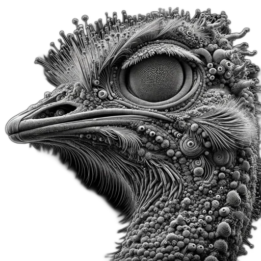 animal, mask, face, creature, photorealistic, 3d render, concept art, pencil sketch transparent PNG cut-out