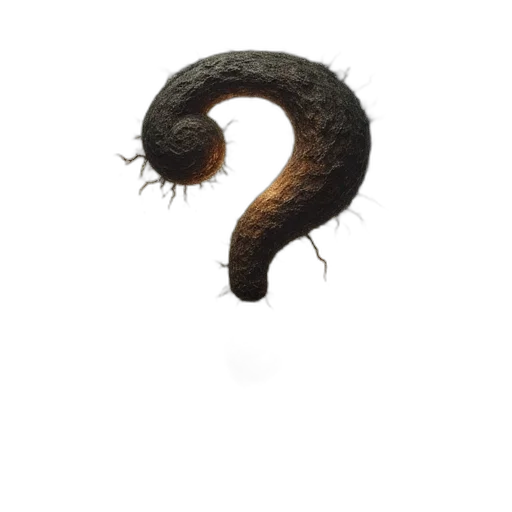 hair, hat, creature, dragon, concept art, 3d render, question, describing transparent PNG cut-out