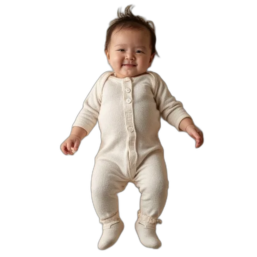 grandson, organic, baby, contrast, bodysuit transparent PNG cut-out