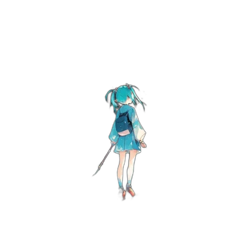 staff, weapon, dress, sword, pixel art, anime, concept art, 3d render transparent PNG cut-out