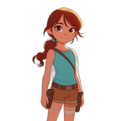 staff, dress, jacket, concept art, 3d render, cartoon, pixel art, pastel transparent PNG cut-out