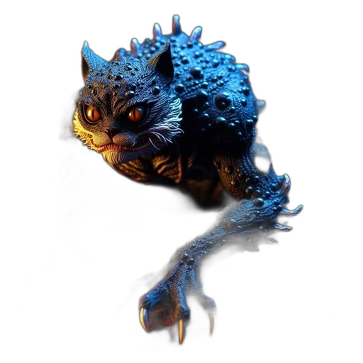 dragon, creature, animal, staff, concept art, fantasy art, 3d render, pixel art transparent PNG cut-out