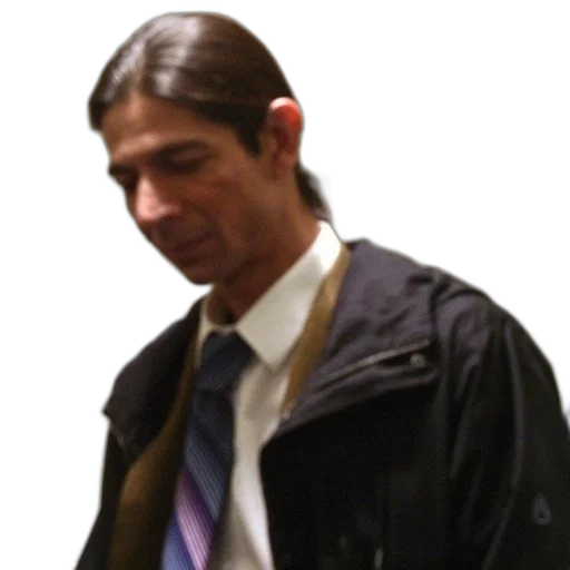 jacket, staff, hair, face transparent PNG cut-out