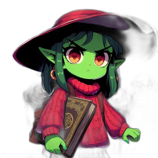 staff, dragon, hat, mask, fantasy art, pixel art, concept art, 3d render transparent PNG cut-out