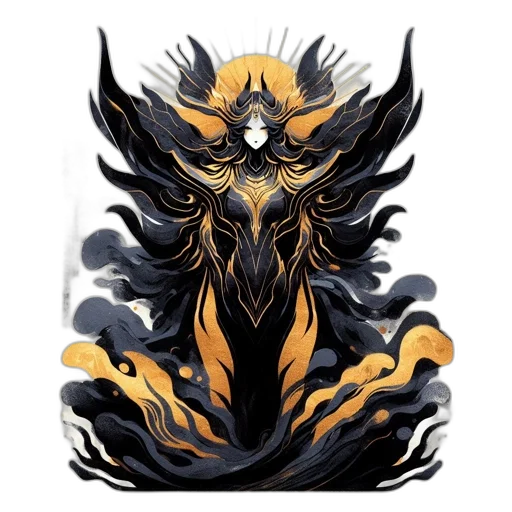 dragon, mask, crown, creature, concept art, fantasy art, pixel art, anime transparent PNG cut-out