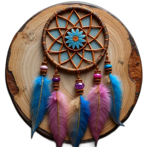 jewelry, colorful, dream, catcher transparent PNG cut-out