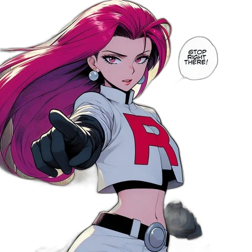 jacket, comic book art, concept art, cartoon, anime, red, animated, character transparent PNG cut-out