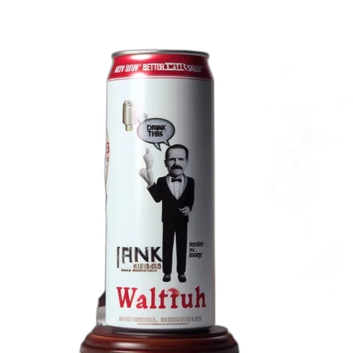 bottle, weapon, 3d render, photorealistic, wallace, gromit-inspired, setup, features transparent PNG cut-out