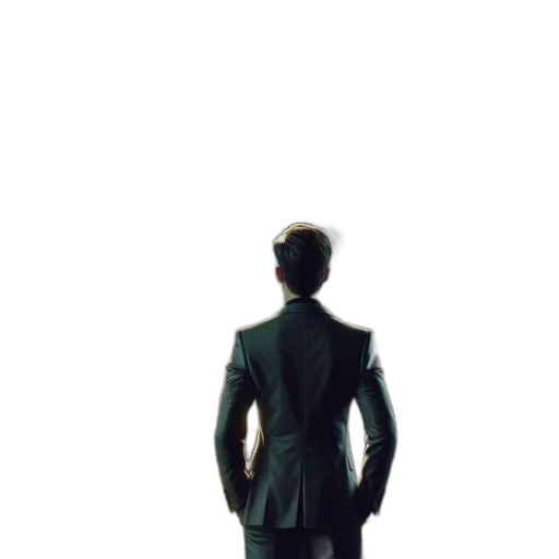 jacket, robot, staff, creature, concept art, 3d render, pixel art, photorealistic transparent PNG cut-out
