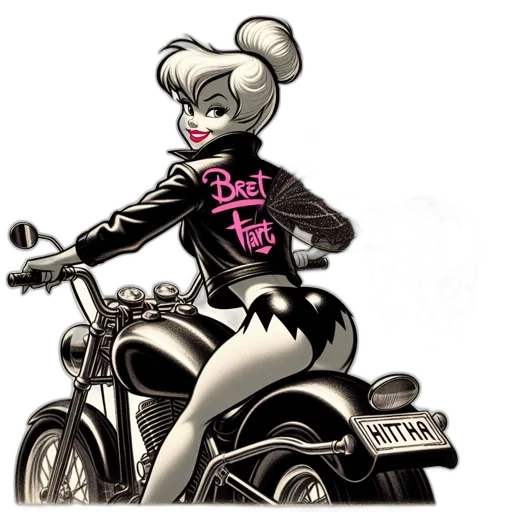 jacket, cartoon, comic book art, concept art, cyberpunk, animated, female, character transparent PNG cut-out
