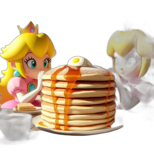 food, weapon, dress, 3d render, vaporwave, concept art, pixel art, pastel transparent PNG cut-out