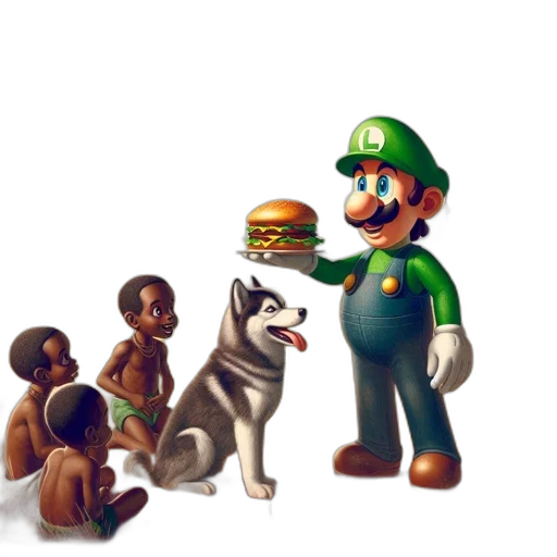 food, animal, staff, creature, concept art, pixel art, 3d render, fantasy art transparent PNG cut-out