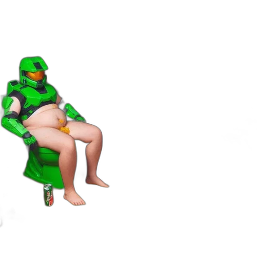 furniture, robot, 3d render, concept art, pixel art, cyberpunk, outer space, green transparent PNG cut-out