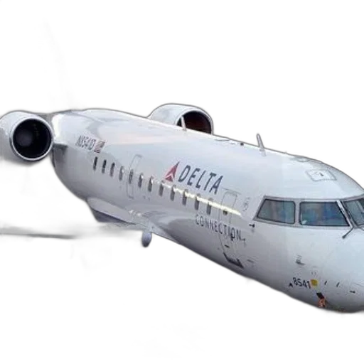 delta, connection, airplane, parked, tarmac, airport transparent PNG cut-out
