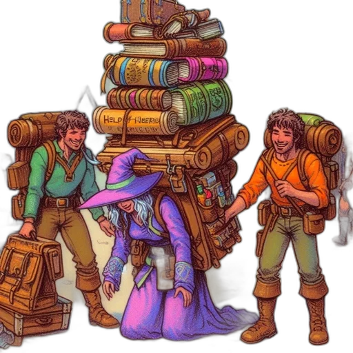 furniture, fantasy art, concept art, pixel art, comic book art, fire, pastel, colorful transparent PNG cut-out