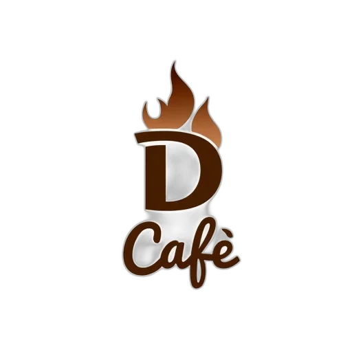 3d render, photorealistic, stylized, logo, featuring, letters, flame, design transparent PNG cut-out