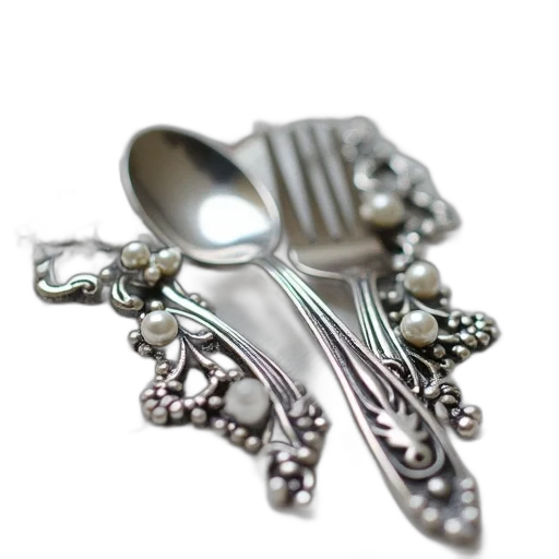 jewelry, food, crown, close-up, two, ornate, antique, silver transparent PNG cut-out