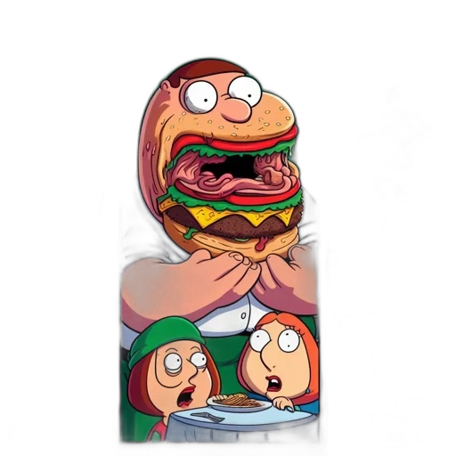 food, creature, animal, face, concept art, pixel art, 3d render, photorealistic transparent PNG cut-out