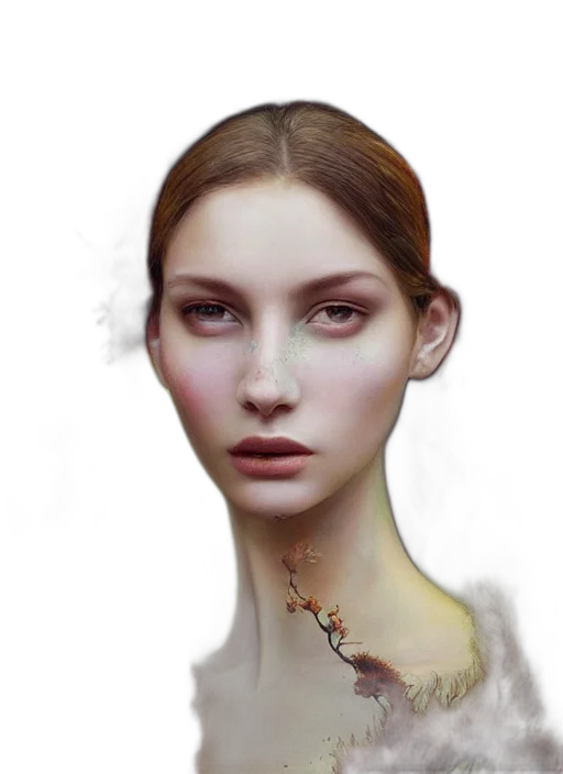 jewelry, face, crown, creature transparent PNG cut-out