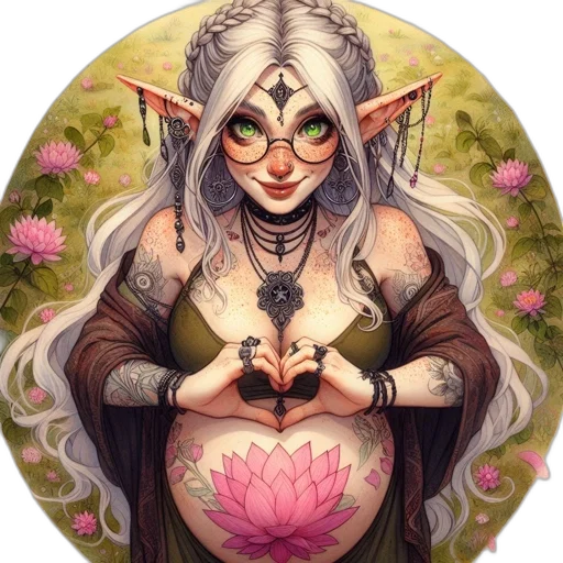 fantasy art, concept art, pixel art, watercolor transparent PNG cut-out