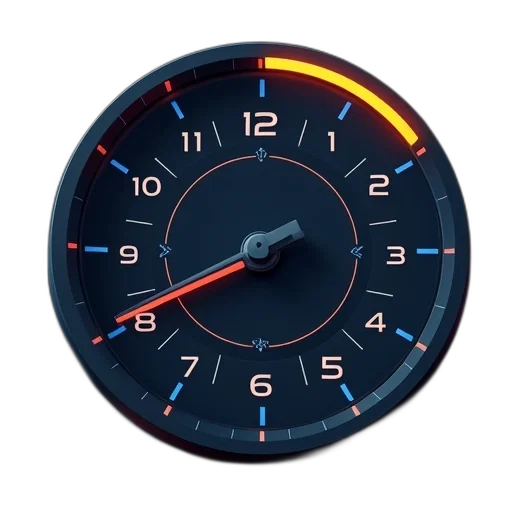 jewelry, 3d render, blue, user, menu, control, screen, time transparent PNG cut-out