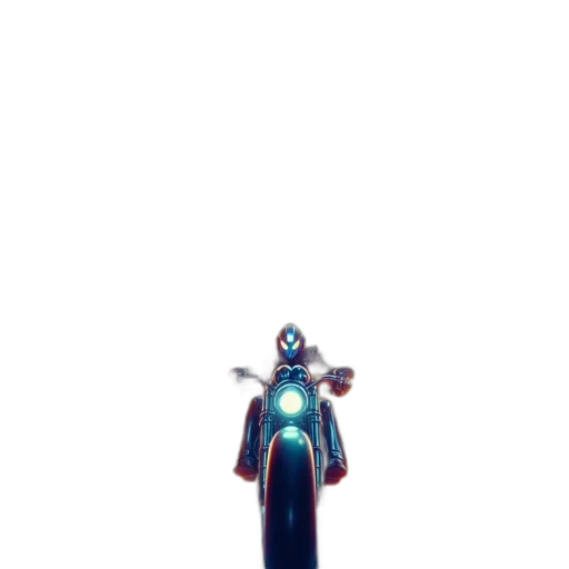 robot, sword, staff, crown, concept art, comic book art, 3d render, pixel art transparent PNG cut-out