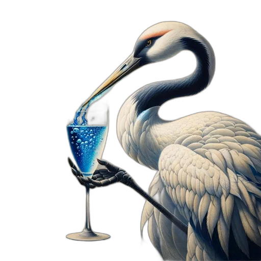 animal, dragon, creature, bottle, photorealistic, concept art, fantasy art, watercolor transparent PNG cut-out