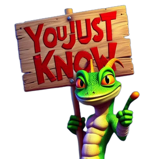 staff, dragon, 3d render, concept art, animated, green, lizard-like, creature transparent PNG cut-out
