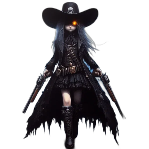 staff, hat, weapon, concept art, fantasy art, pixel art, 3d render, hauntingly transparent PNG cut-out