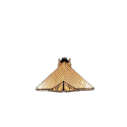 jewelry, umbrella, crown, hat, 3d render, louvre, night, text transparent PNG cut-out