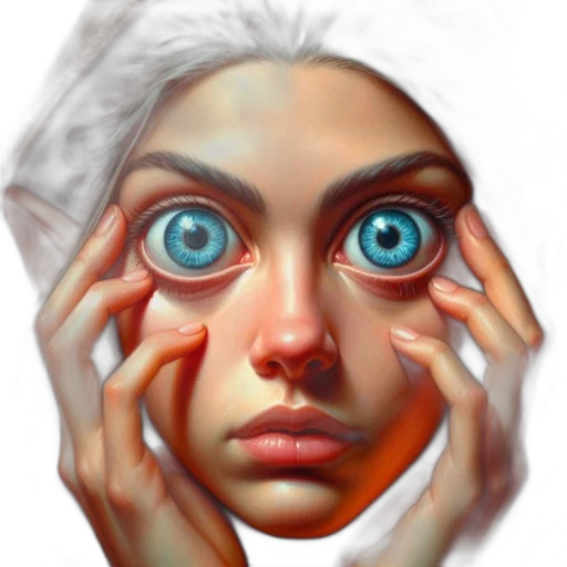 face, mask, creature, jewelry, photorealistic, concept art, 3d render, fantasy art transparent PNG cut-out