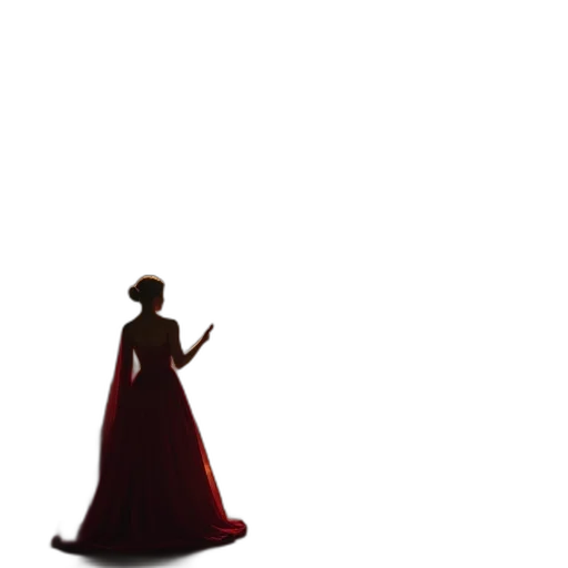 dress, staff, crown, sword transparent PNG cut-out