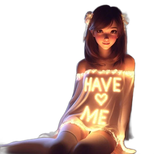 dress, jewelry, photorealistic, 3d render, concept art, fantasy art, neon lights, neon transparent PNG cut-out