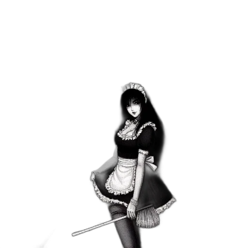 sword, staff, weapon, dress, fantasy art, concept art, pixel art, anime transparent PNG cut-out