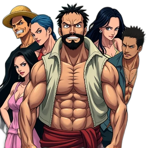 staff, comic book art, anime, cartoon, concept art, second, image, collage transparent PNG cut-out